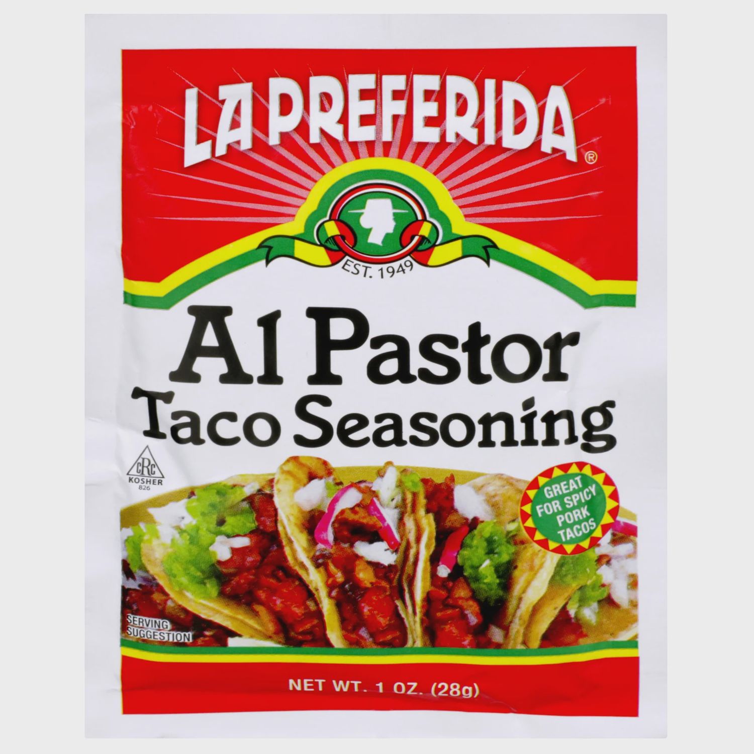 Al Pastor Seasoning La Preferida (1oz)