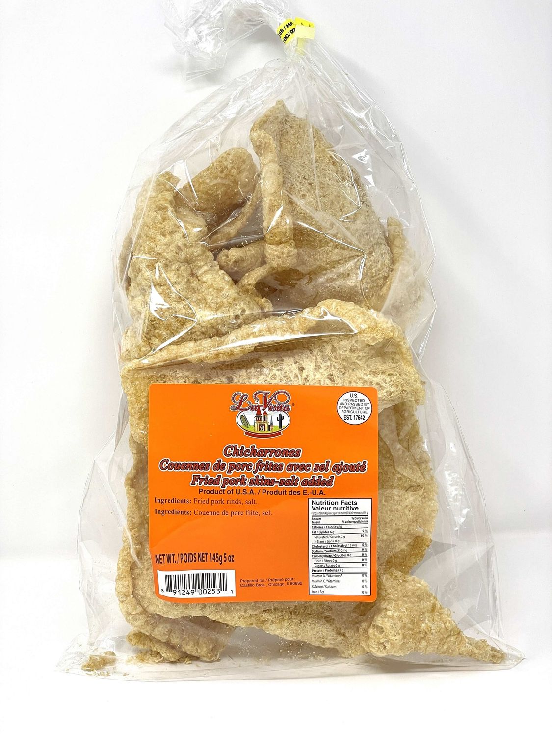 Pork Chicharron La Visita