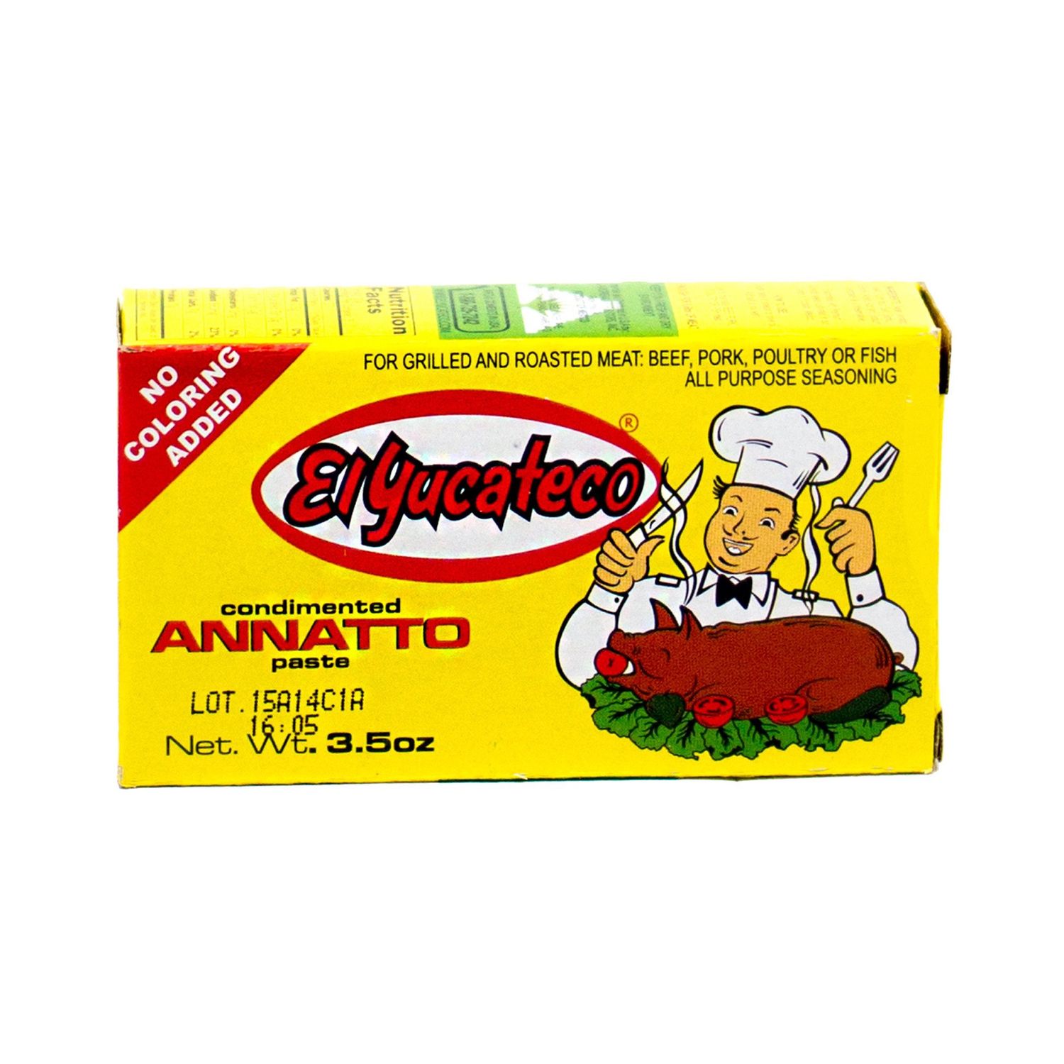 Achiote Paste El Yucateco
