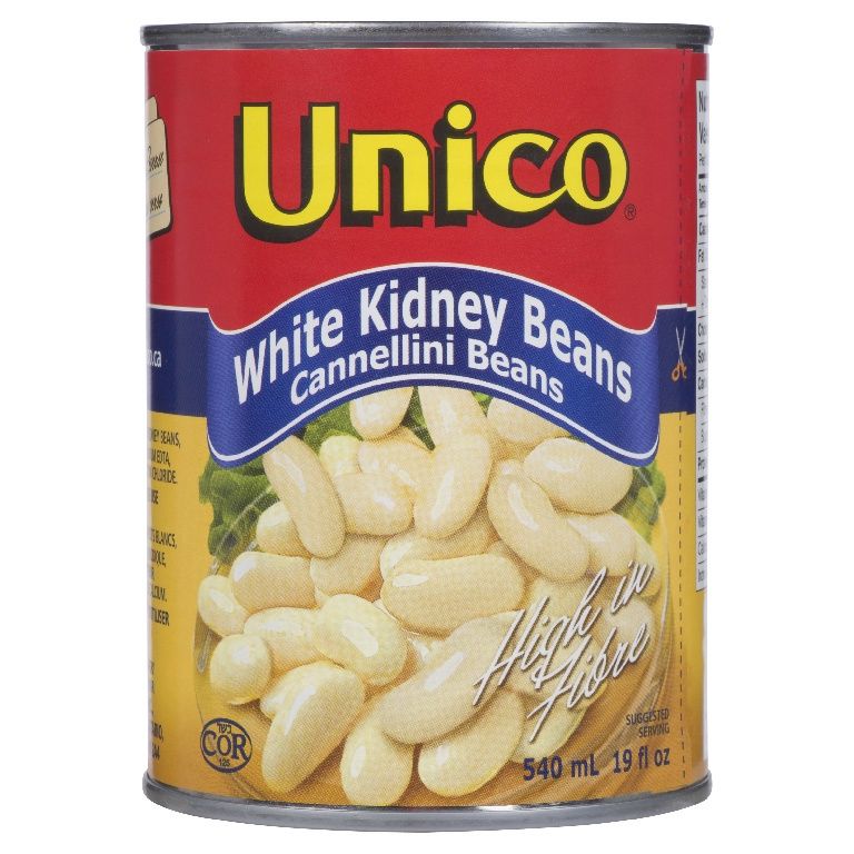 White Kidney Beans  Unico (540 ml)