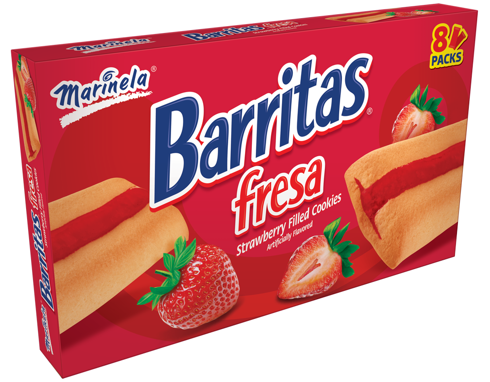 Barritas Marinela 8-Pack, Flavour: Strawberry