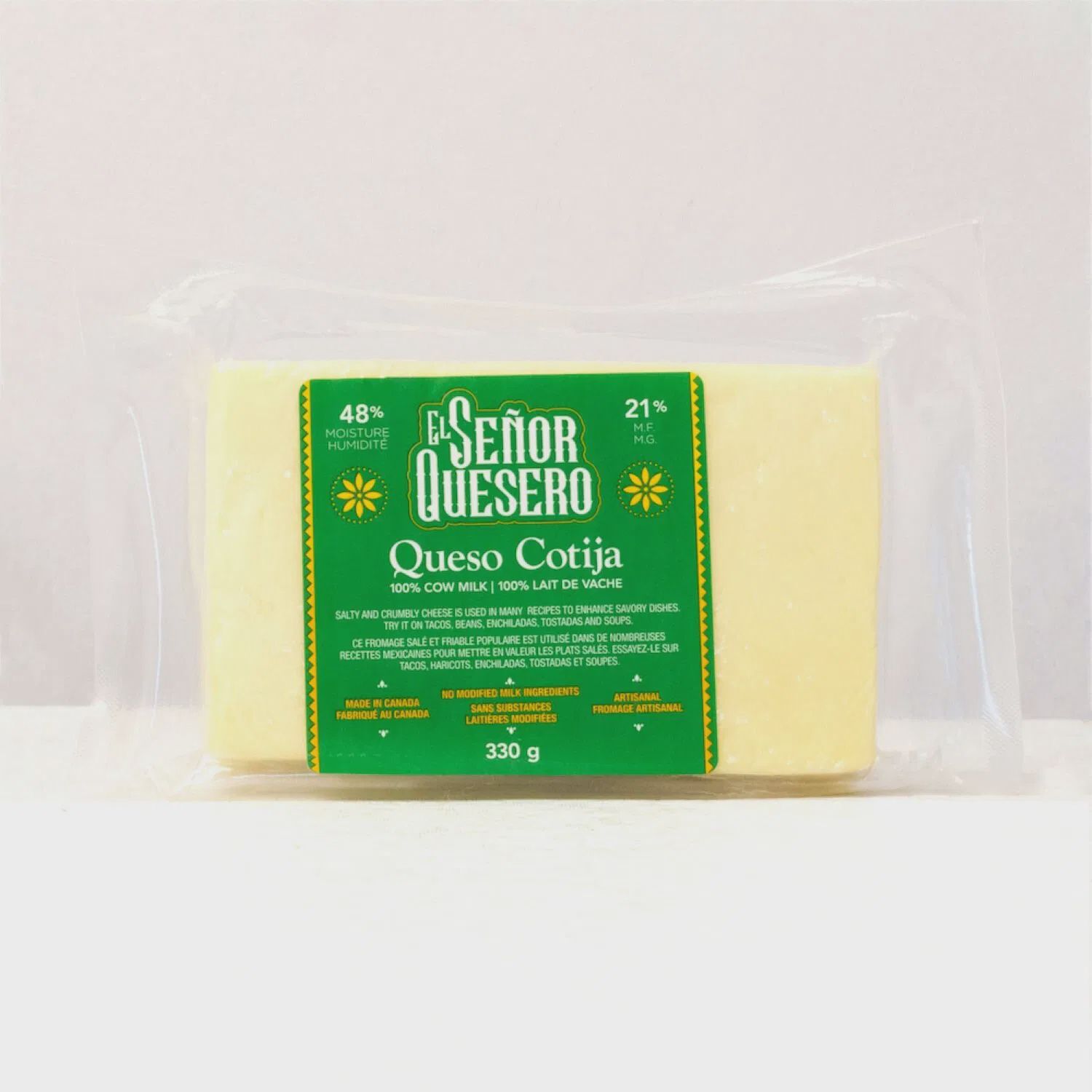 Queso Cotija Señor Quesero (330g)