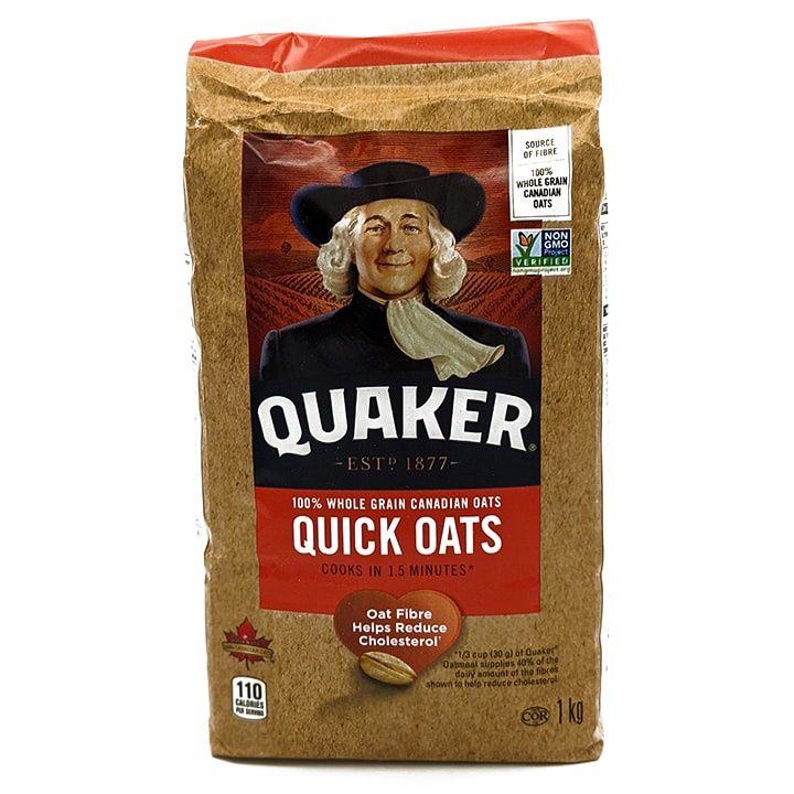 Oats quick Quaker (1kg)