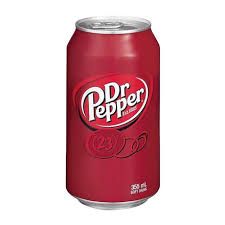 Dr Pepper Can, Flavour: Regular
