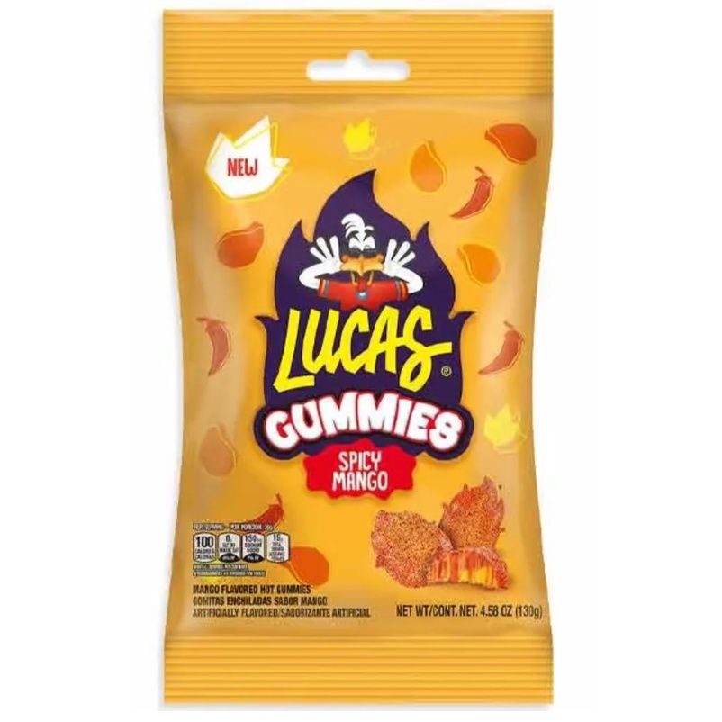 Lucas Gummies Spicy Mango (130g)