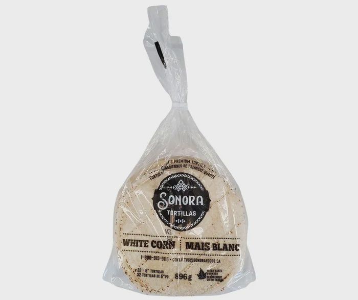White Corn TortillaSonora (6”)