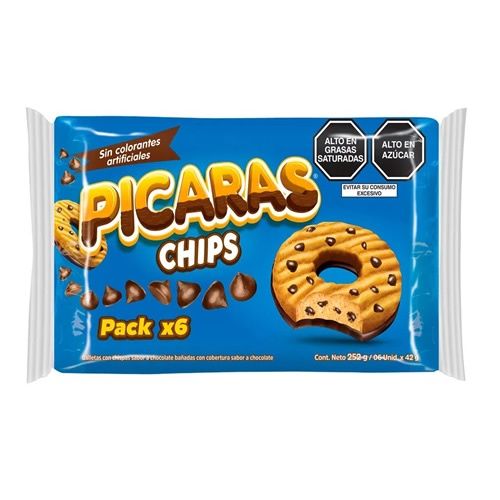 Picaras Chocolate Chip (6pack)