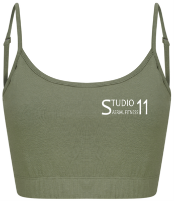 Sustainable Cropped Cami Vest Top (SK230)