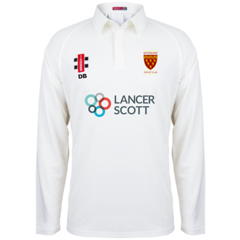 Playing Shirt - Senior Men - Matrix V2 - Gray-Nicolls​ - Long Sleeve