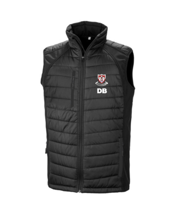 Gilet - Padded - Result - Black (RS238) - Adults