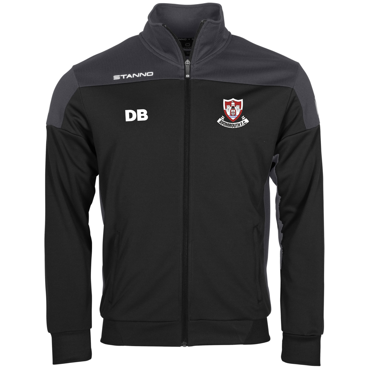 Full Zip Top - Stanno - Pride - Black / Grey - Adults