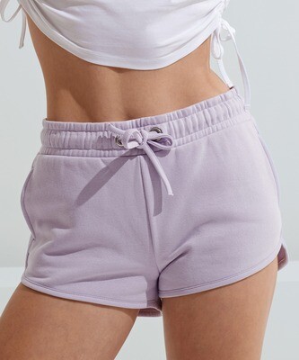 Women’s TriDri® recycled retro jogger shorts - Lilac (TR063)