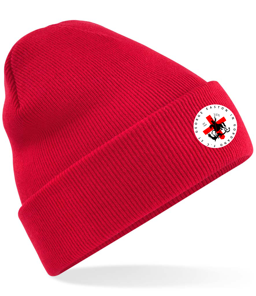 Beechfield - Beenie - Red - Adults (BB45)