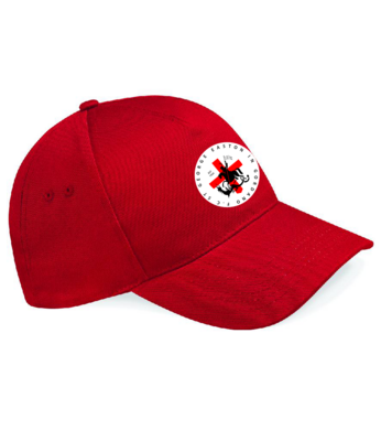 Baseball cap - Beechfield - Red - Adults - (BB15)