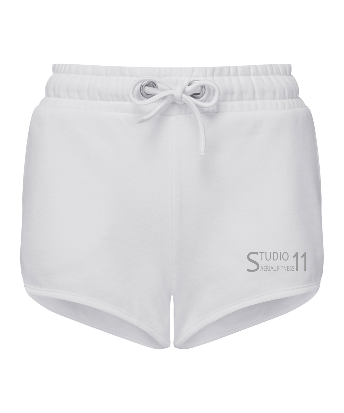 Women’s TriDri® recycled retro jogger shorts - White (TR063)