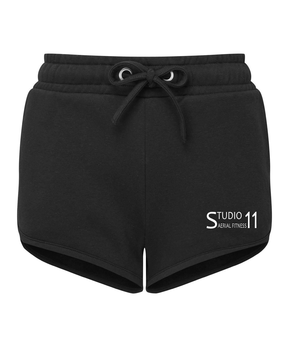 Women’s TriDri® recycled retro jogger shorts - Black (TR063)