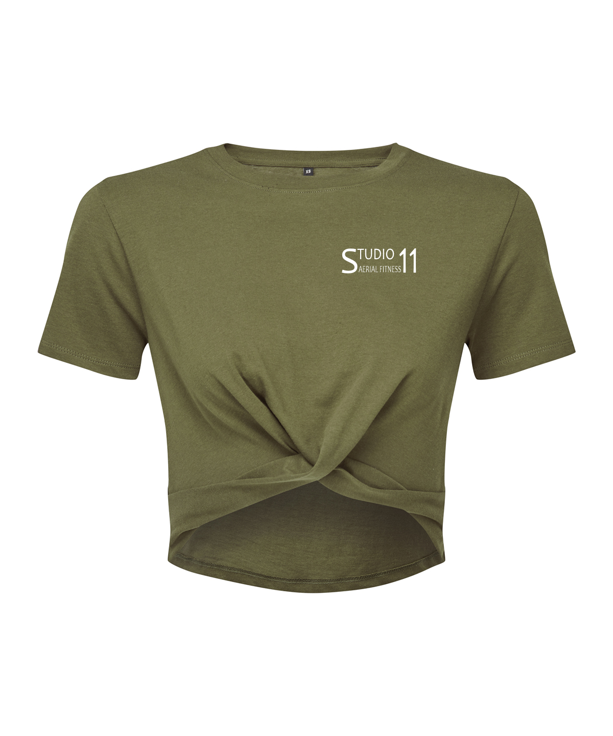 TR068 - Women’s TriDri® twist crop top - Olive