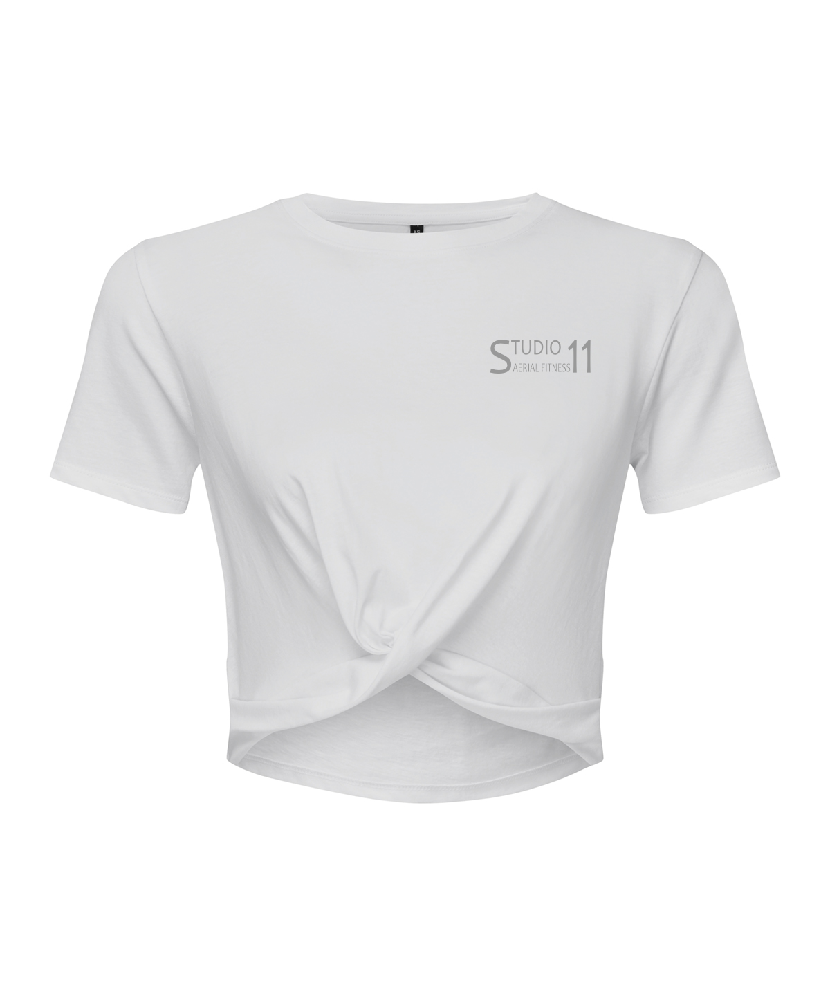 TR068 - Women’s TriDri® twist crop top - White