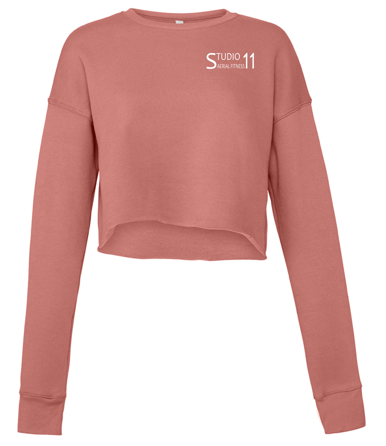 BL7503 - Bella Ladies Cropped Sweatshirt - Mauve