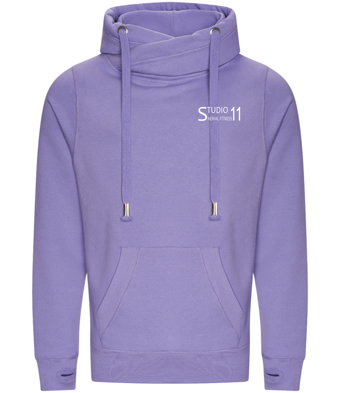 JH021 - AWDis - Cross Neck Hoodie - Digital Lavender
