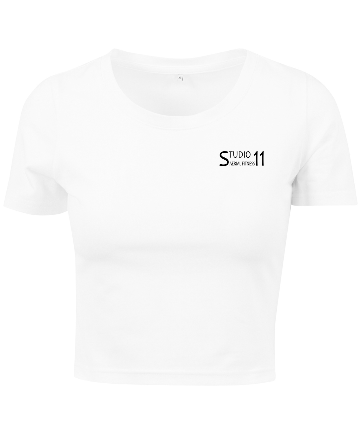 BY042 - Women's cropped tee - White