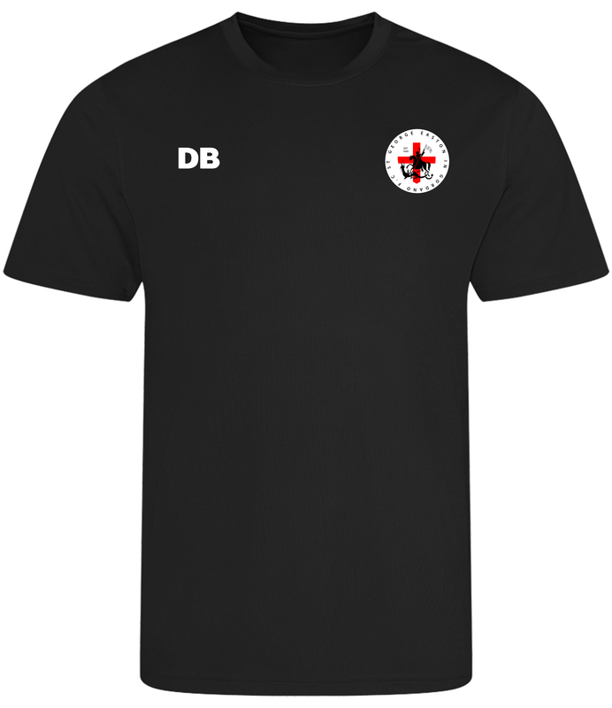 JC001- AWDis - T shirt - Black - Adults