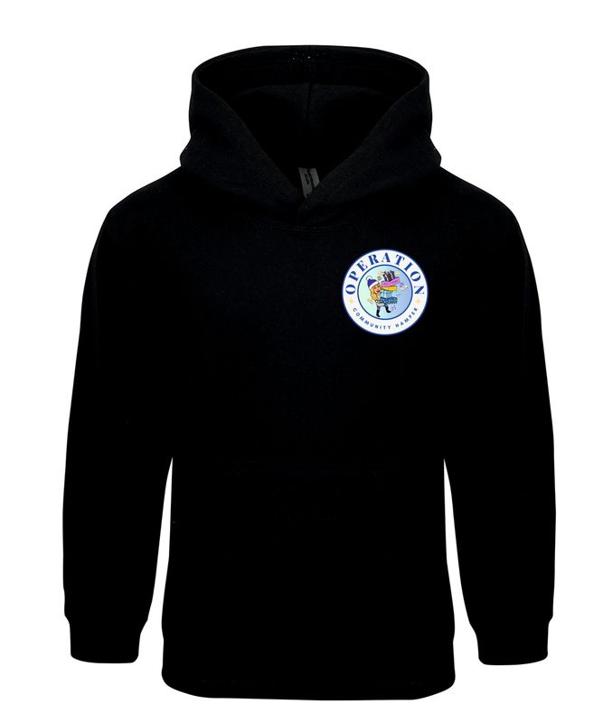 JH001B - AWDis - Hoodie - Kids  - Deep Black