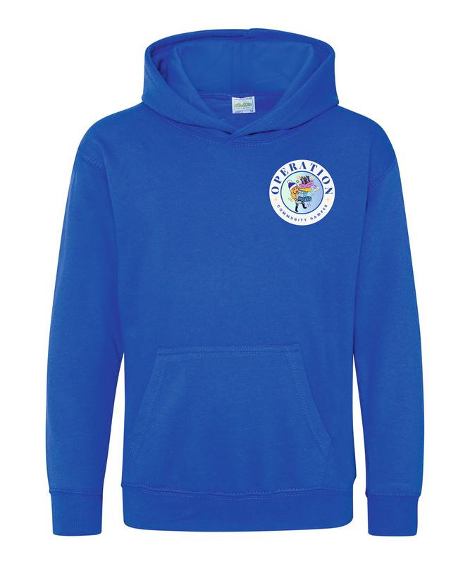 JH001B - AWDis - Hoodie - Kids  - Royal Blue