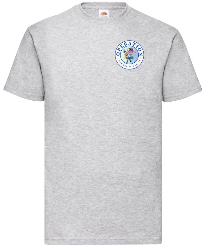 SS6 - FOTL - T Shirt - Adults - Heather grey
