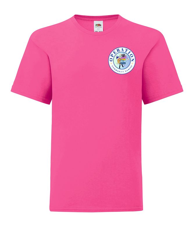 SS6B - FOTL - Kids  - T Shirt - Fuschia