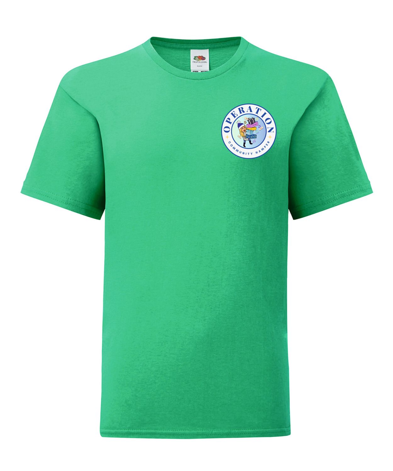 SS6B - FOTL - Kids  - T Shirt - Kelly Green