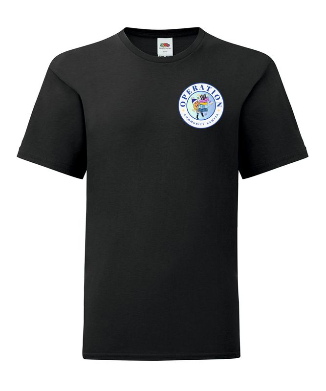 SS6B - FOTL - Kids  - T Shirt - Black