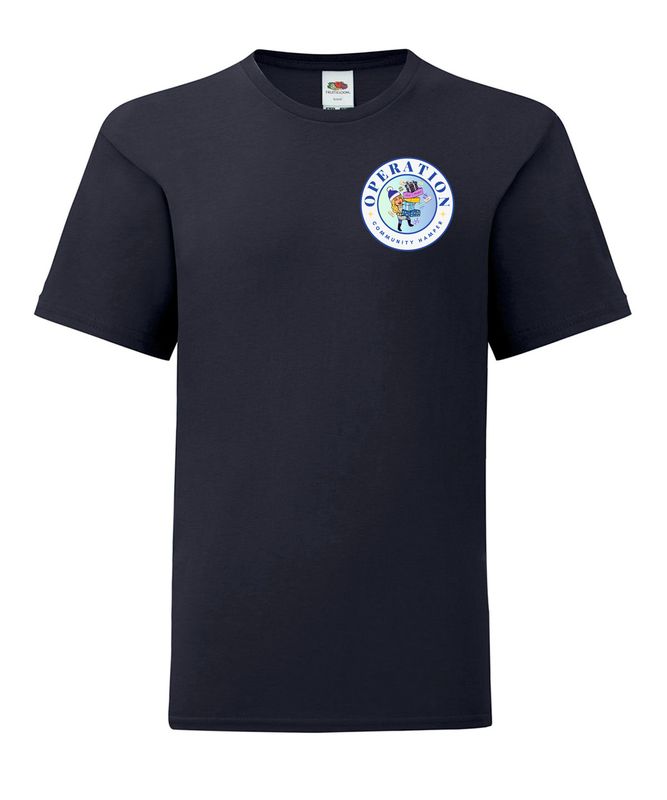 SS6B - FOTL - Kids  - T Shirt - Navy