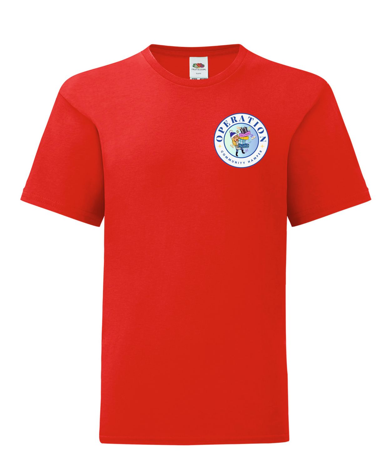 SS6B - FOTL - Kids  - T Shirt - Red