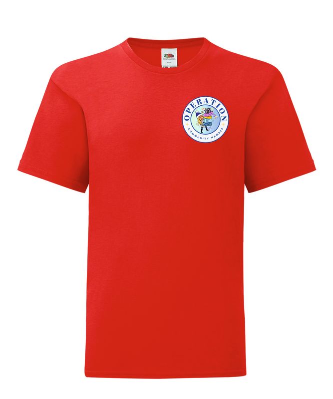 SS6B - FOTL - Kids  - T Shirt - Red