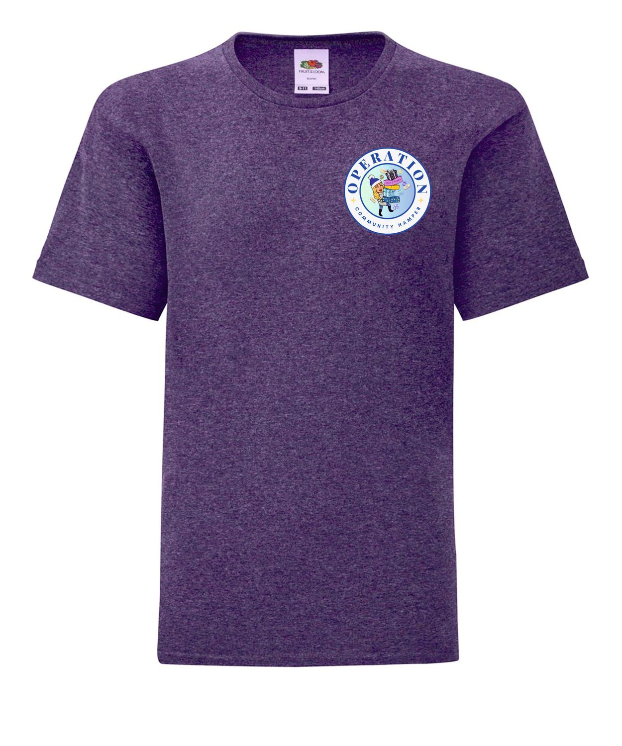 SS6B - FOTL - Kids  - T Shirt - Purple
