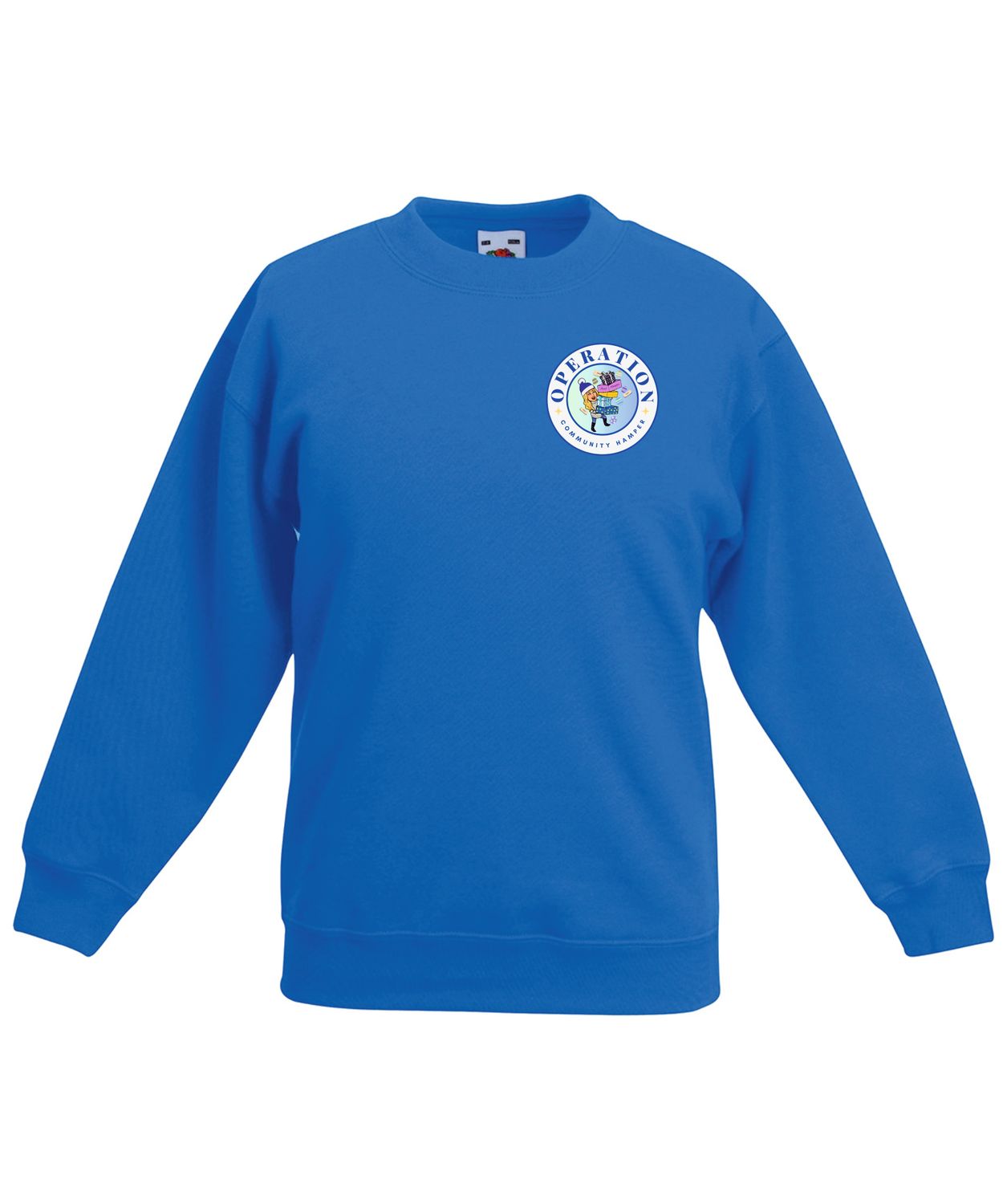 SS9B - FOTL -  Kids Sweatshirt - Royal Blue