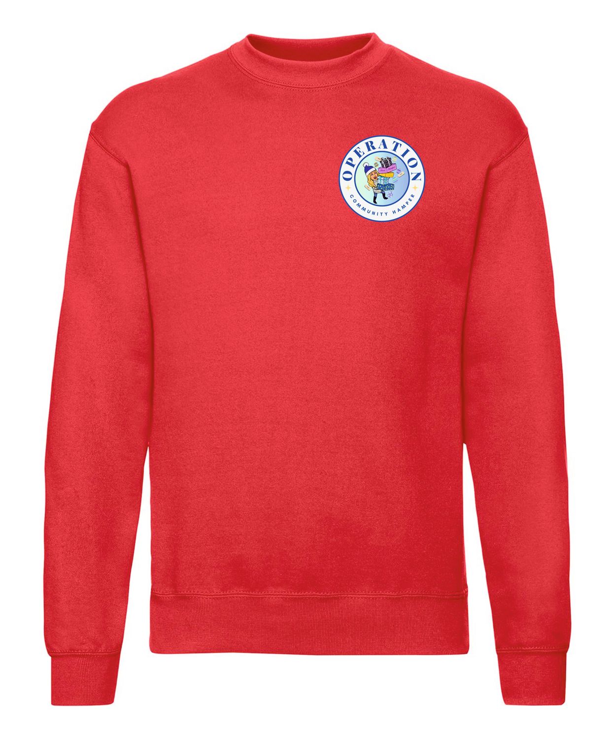 SS9 - FOTL - Sweatshirt - Adults -  Red