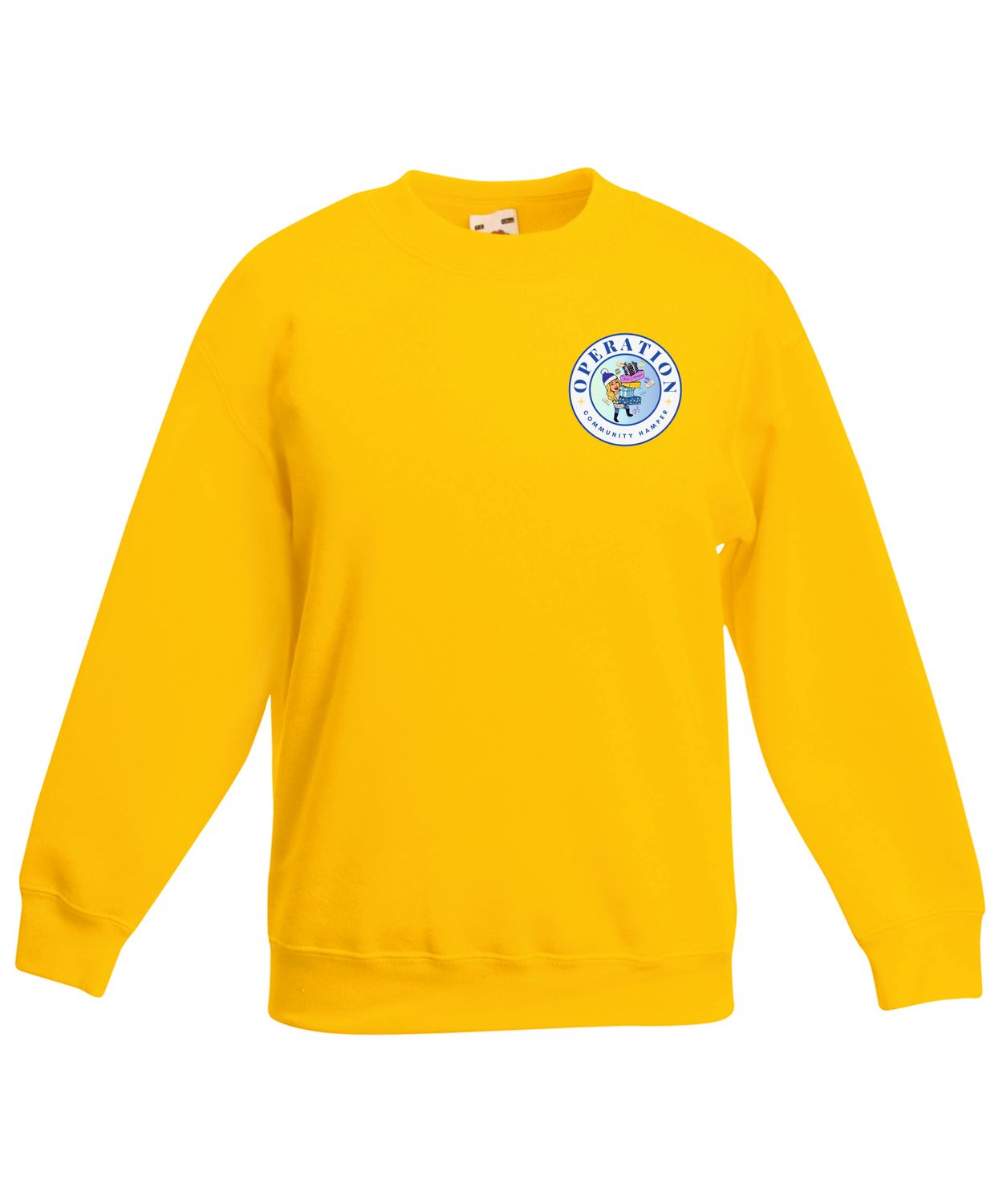 SS9B - FOTL -  Kids Sweatshirt - Sunflower