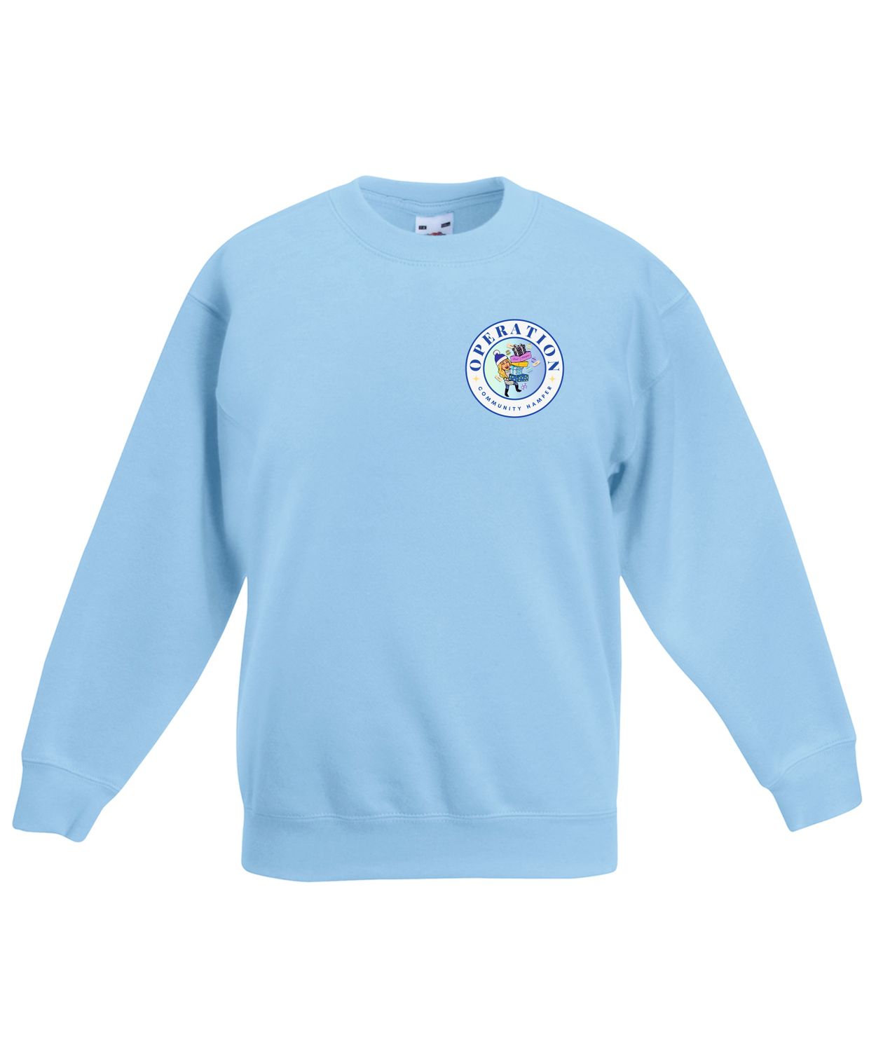 SS9B - FOTL -  Kids Sweatshirt - Sky Blue