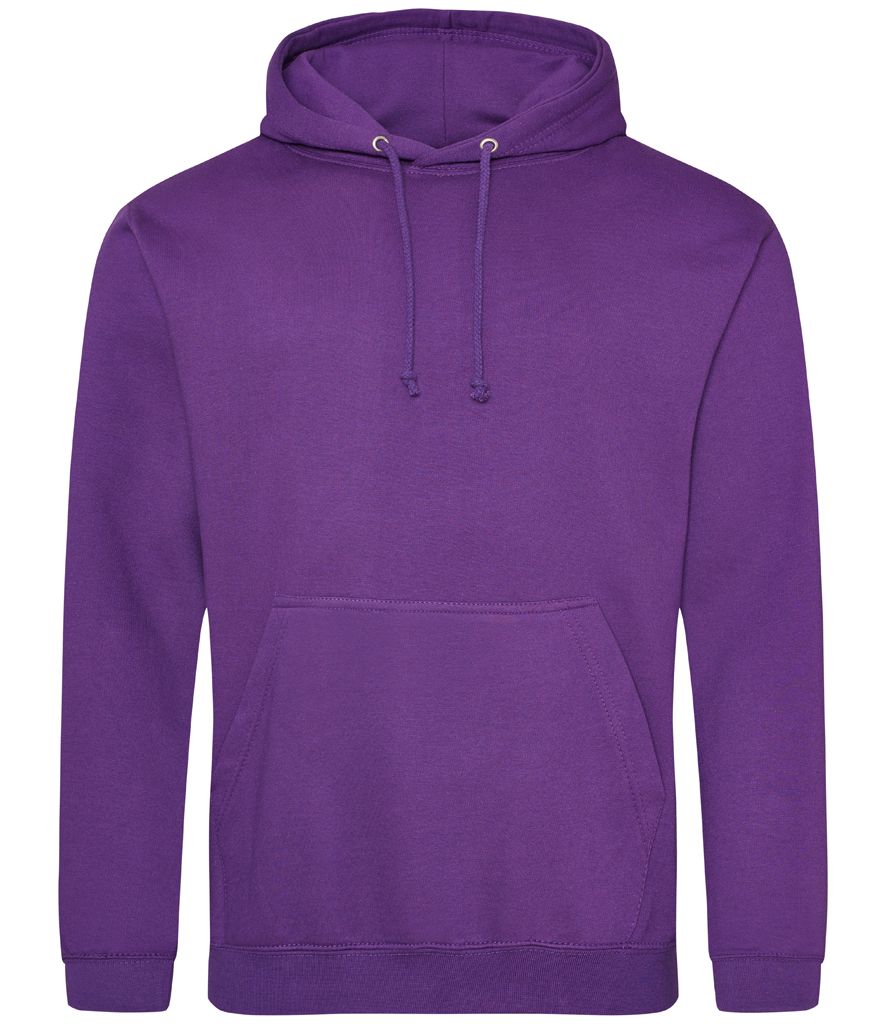 JH001 - AWDis  - Hoodie - Purple -  (Adults)