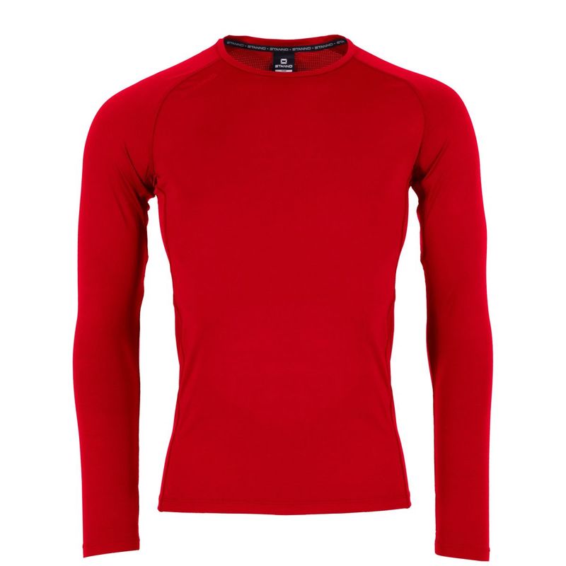 Stanno - Core Baselayer Long Sleeve Shirt - Red - Kids Stanno - Core Baselayer Long Sleeve Shirt - Red - Kids