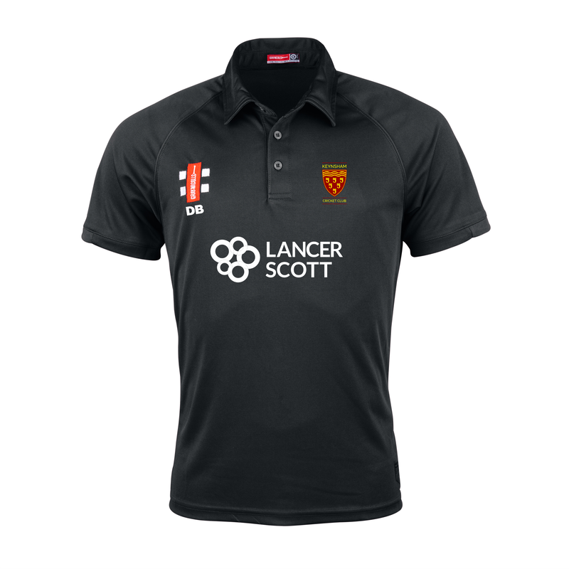 Polo Shirt - Matrix V2 - Short Sleeve - Gray-Nicolls - Senior