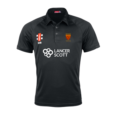 Polo Shirt - Matrix V2 - Short Sleeve - Gray-Nicolls - Junior