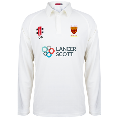 Playing Shirt - Senior Men - Matrix V2 - Gray-Nicolls​ - Long Sleeve