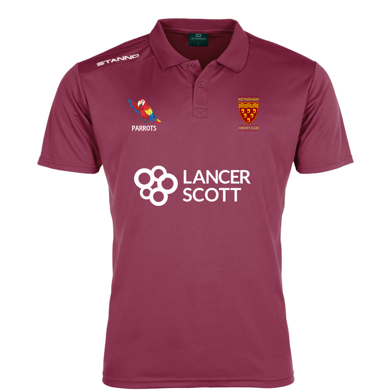 THE PARROT'S - Polo Shirt - Stanno - Field - Burgundy