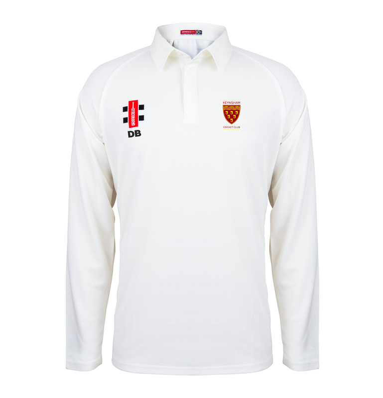 Playing Shirt - Juniors - Matrix V2 - Gray-Nicolls​ - Long Sleeve