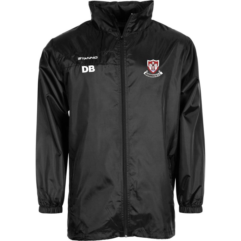 Rain Jacket - Stanno - Field - Black - Kids