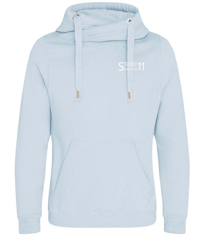 JH021 - AWDis - Cross Neck Hoodie - Sky Blue