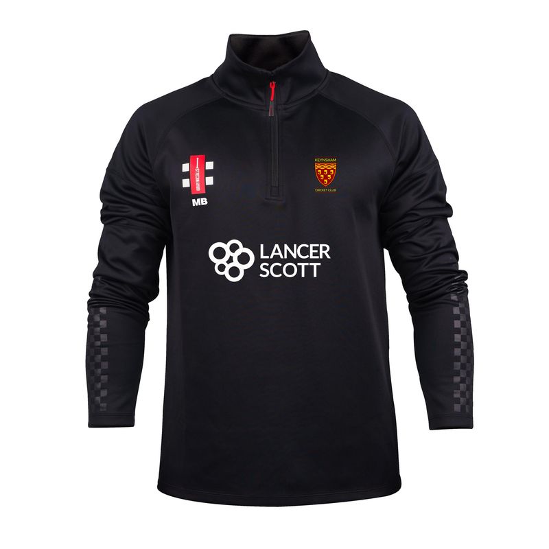 Fleece - 1/4 zip - Pro Thermo Fleece - Gray-Nicolls - Senior